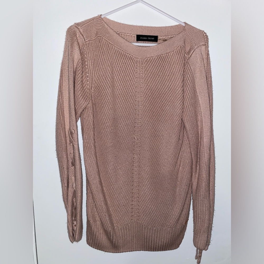 Ivanka Trump Dusty Rose Sweater